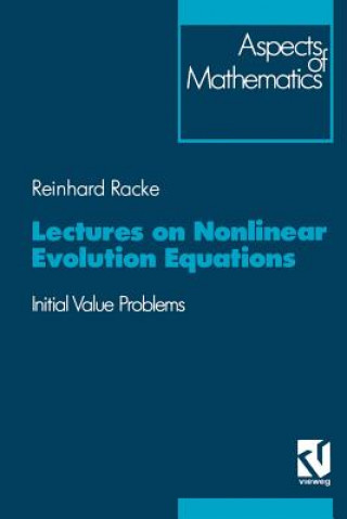 Kniha Lectures on Nonlinear Evolution Equations Reinhard Racke