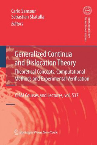 Kniha Generalized Continua and Dislocation Theory Carlo Sansour