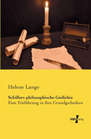 Kniha Schillers philosophische Gedichte Helene Lange