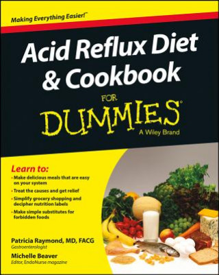 Könyv Acid Reflux Diet & Cookbook For Dummies Patricia Raymond