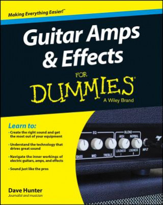 Kniha Guitar Amps & Effects For Dummies Dave Hunter