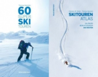 Könyv 60 Super Skitouren + Skitourenatlas (Kombipaket). 60 Super Skitouren Thomas Neuhold