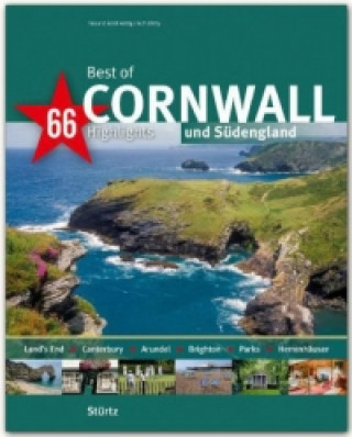 Carte Best of Cornwall und Südengland - 66 Highlights Ruth Chitty