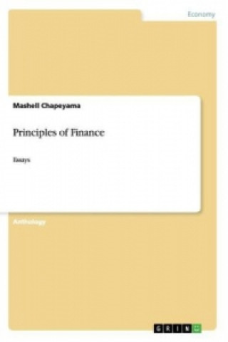 Kniha Principles of Finance Mashell Chapeyama