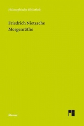 Libro Morgenröthe Friedrich Nietzsche