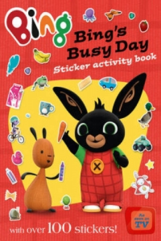 Carte Bing's Busy Day Sticker Activity Book 