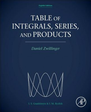 Carte Table of Integrals, Series, and Products Daniel Zwillinger