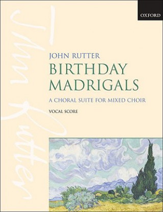Tiskovina Birthday Madrigals John Rutter