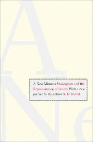 Kniha New Mimesis A. D. Nuttall