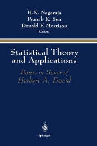 Livre Statistical Theory and Applications H. N. Nagaraja