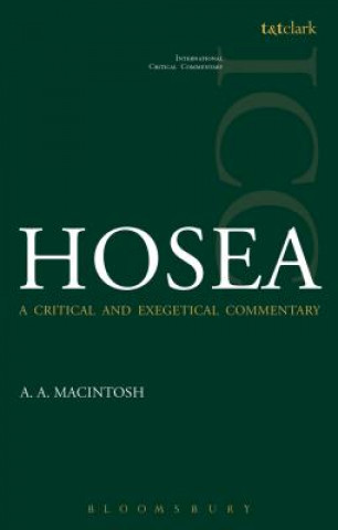 Könyv Hosea (ICC) A Macintosh