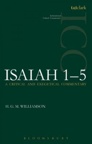 Libro Isaiah 1-5 (ICC) Hugh Williamson