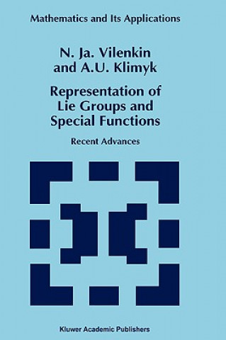 Könyv Representation of Lie Groups and Special Functions N. Y. Vilenkin