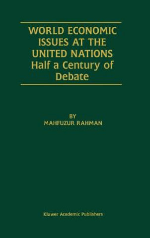 Book World Economic Issues at the United Nations Mahfuzur Rahman