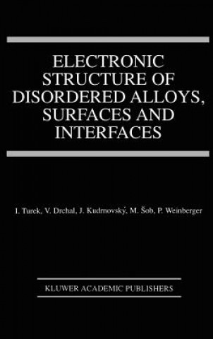 Kniha Electronic Structure of Disordered Alloys, Surfaces and Interfaces Ilja Turek