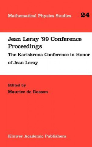 Carte Jean Leray '99 Conference Proceedings Maurice A. de Gosson