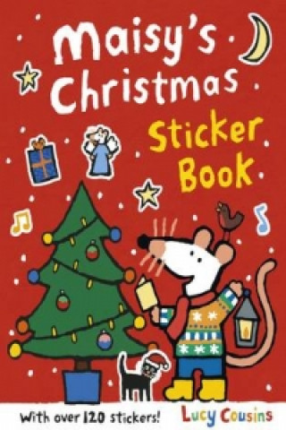 Książka Maisy's Christmas Sticker Book Lucy Cousins