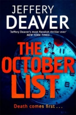 Kniha October List Jeffery Deaver