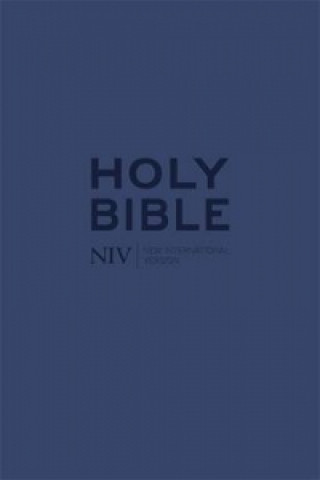 Carte NIV Tiny Navy Soft-tone Bible with Zip New International Version
