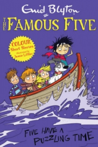Könyv Famous Five Colour Short Stories: Five Have a Puzzling Time Enid Blyton