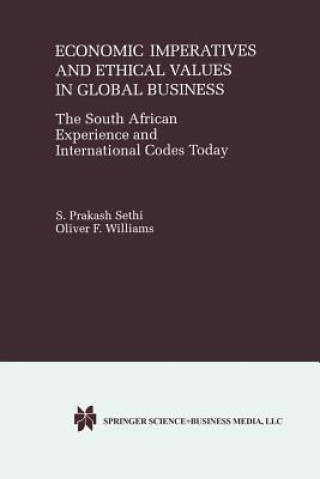 Könyv Economic Imperatives and Ethical Values in Global Business S. Prakash Sethi