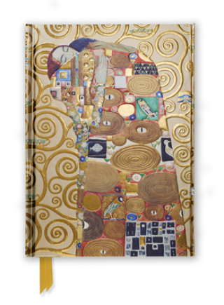 Kalendář/Diář Gustav Klimt: Fulfilment (Foiled Journal) Flame Tree