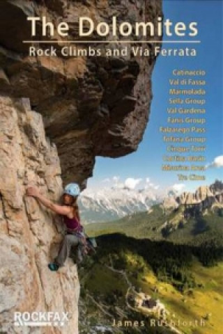 Knjiga Dolomites James Rushforth