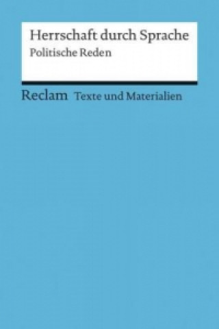 Kniha Herrschaft durch Sprache Thomas Schirren
