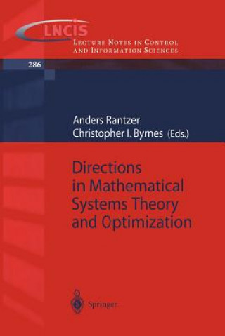 Carte Directions in Mathematical Systems Theory and Optimization Anders Rantzer