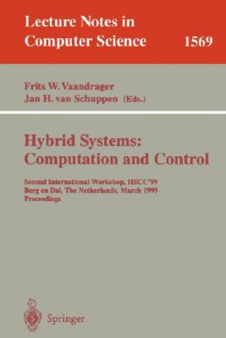 Kniha Hybrid Systems: Computation and Control Frits W. Vaandrager