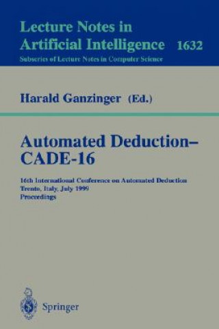 Kniha Automated Deduction - CADE-16 Harald Ganzinger