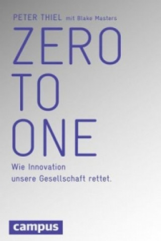 Knjiga Zero to One Peter Thiel