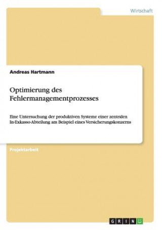 Carte Optimierung des Fehlermanagementprozesses Andreas Hartmann