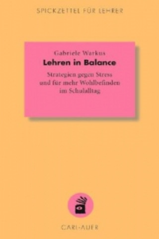 Book Lehren in Balance Gabriele Warkus