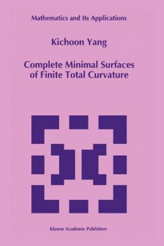 Kniha Complete Minimal Surfaces of Finite Total Curvature Kichoon Yang