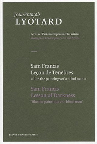 Könyv Sam Francis, Lesson of Darkness Herman Parret