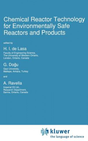 Könyv Chemical Reactor Technology for Environmentally Safe Reactors and Products Hugo de Lasa