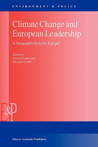 Kniha Climate Change and European Leadership J. Gupta