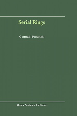 Knjiga Serial Rings G. Puninski