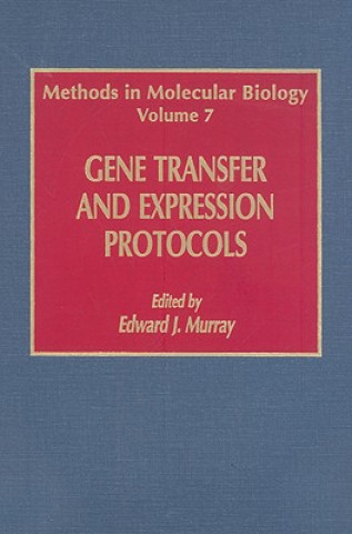 Kniha Gene Transfer and Expression Protocols Edward J. Murray
