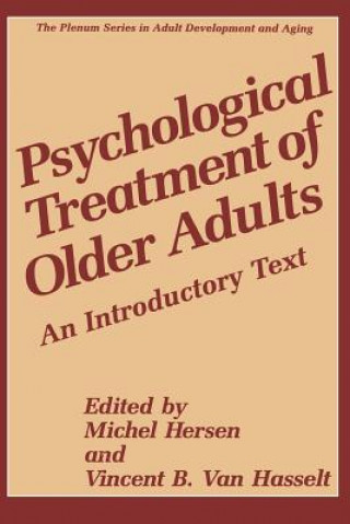 Kniha Psychological Treatment of Older Adults Michel Hersen