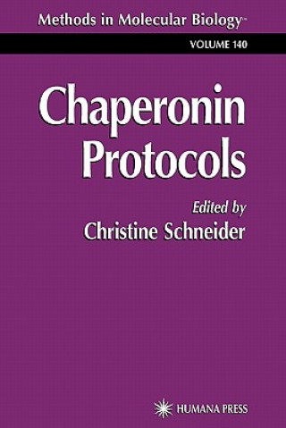 Livre Chaperonin Protocols Christine Schneider