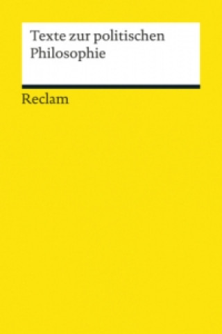 Kniha Texte zur Politischen Philosophie Marcel van Ackeren