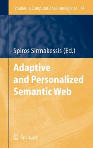 Buch Adaptive and Personalized Semantic Web Spiros Sirmakessis