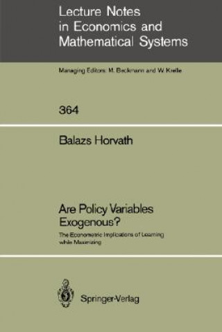 Carte Are Policy Variables Exogenous? Balazs Horvath