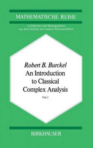 Carte Introduction to Classical Complex Analysis Robert B. Burckel