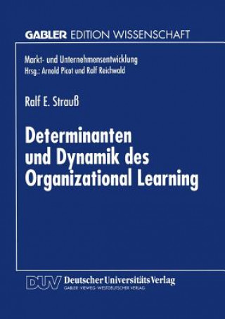 Книга Determinanten Und Dynamik Des Organizational Learning Ralf E. Strauß