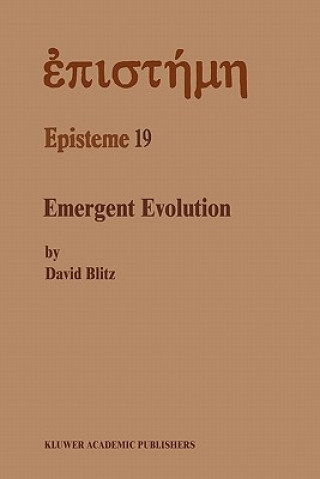 Kniha Emergent Evolution David Blitz