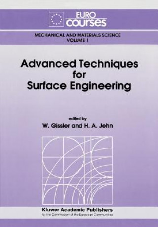 Kniha Advanced Techniques for Surface Engineering W. Gissler