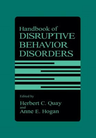 Libro Handbook of Disruptive Behavior Disorders Herbert C. Quay